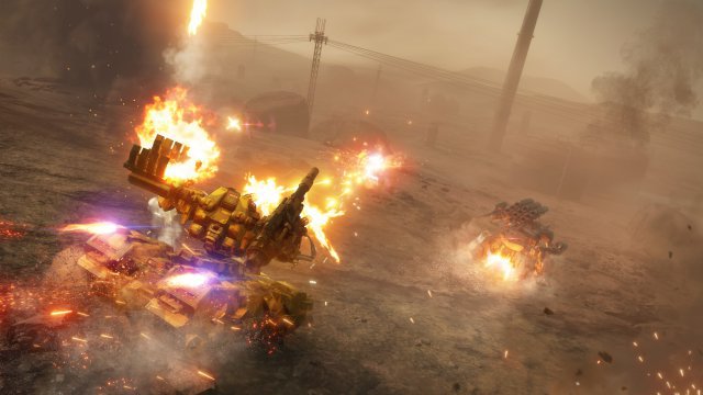 Las peleas en Armored Core 6 están espaciadas de manera diferente y requieren un enfoque personalizado según la cantidad de espacio que haya en ese momento.