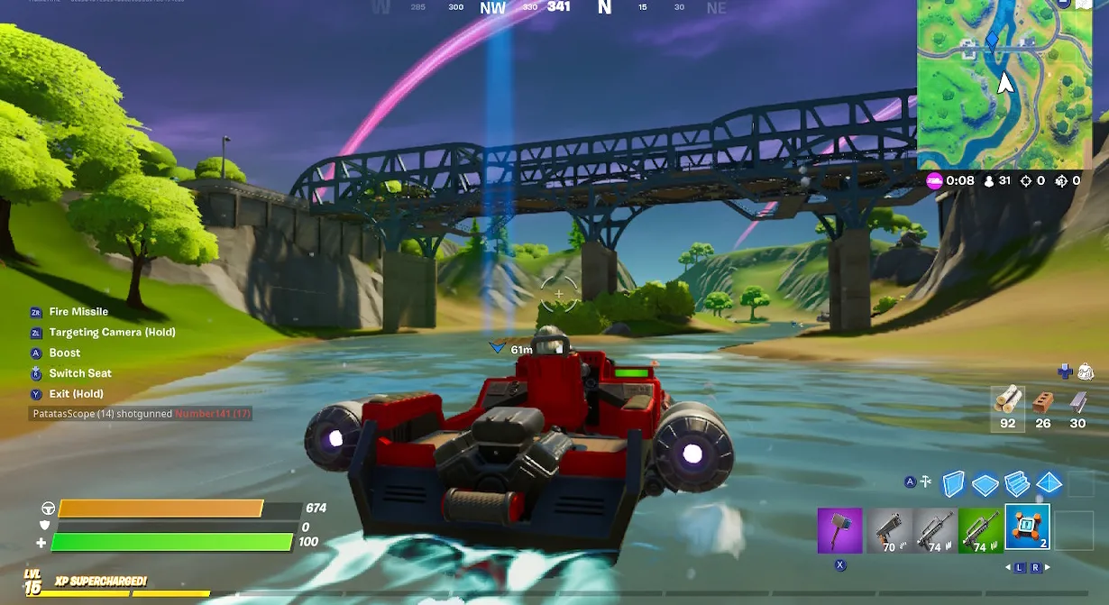 Puente de dominio de Fortnite Doom