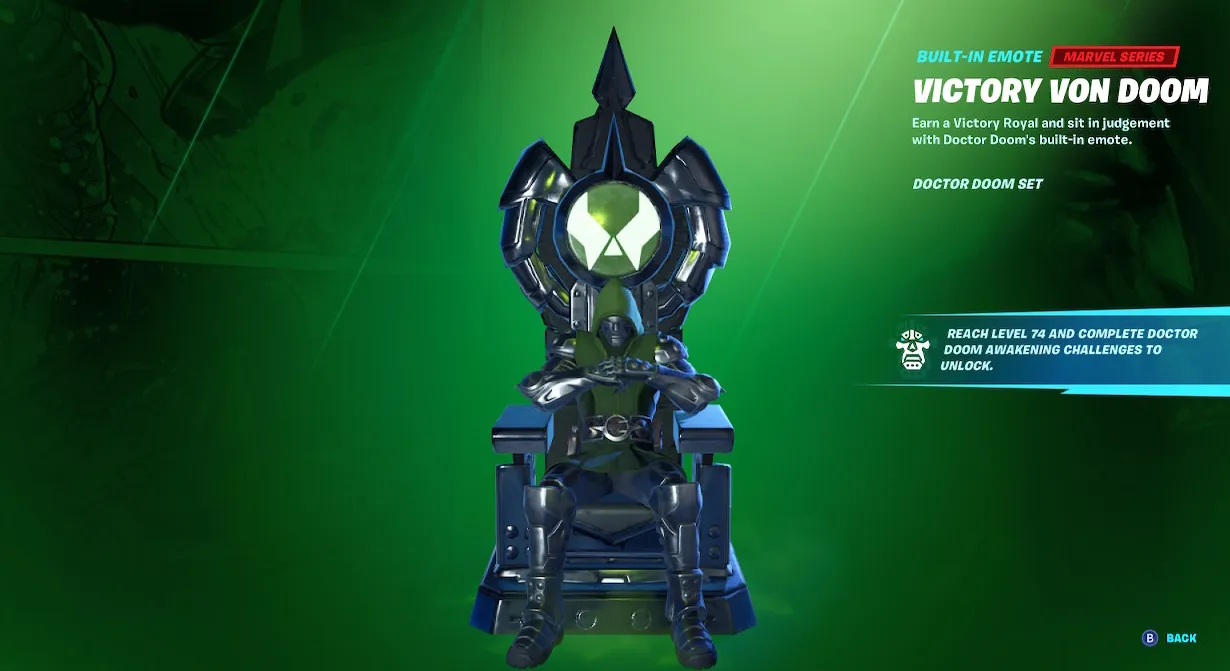 Desafíos del despertar del Dr. Doom de Fortnite
