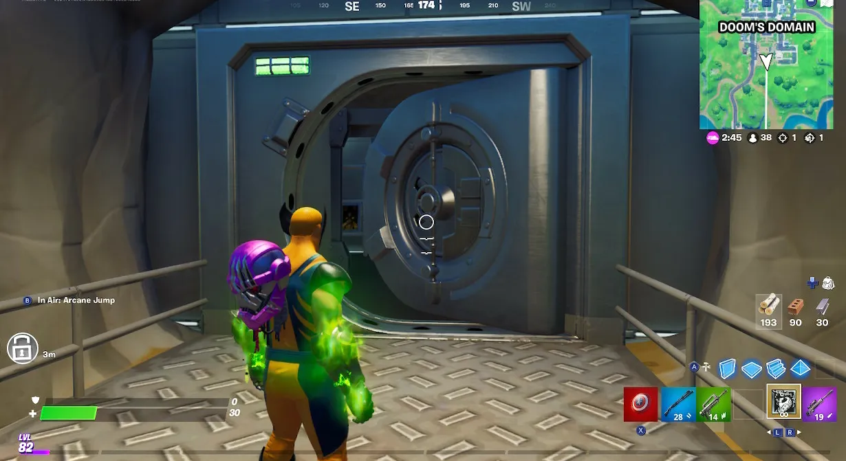 La bóveda del dominio de Doom