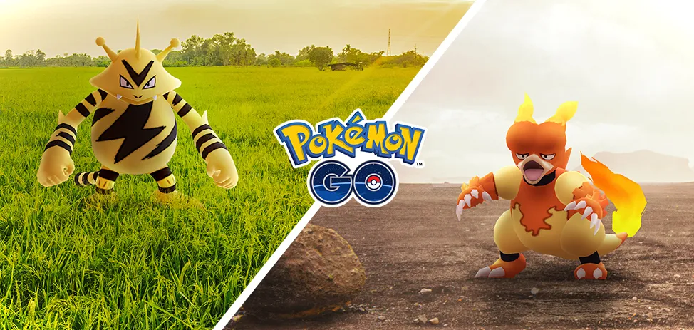 Pokémon destacados de noviembre, Electabuzz y Magmar