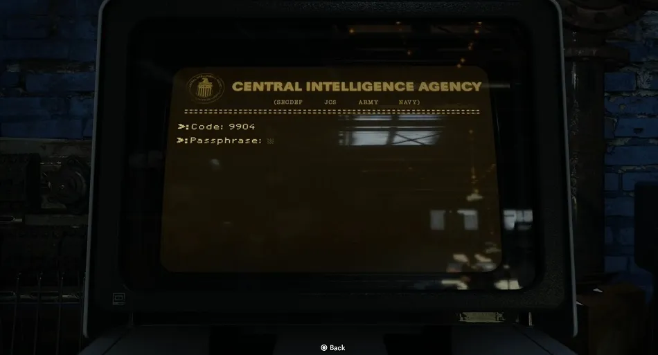 Para decodificar el disco de Operation Chaos, necesitarás encontrar un número de código y una frase de contraseña.