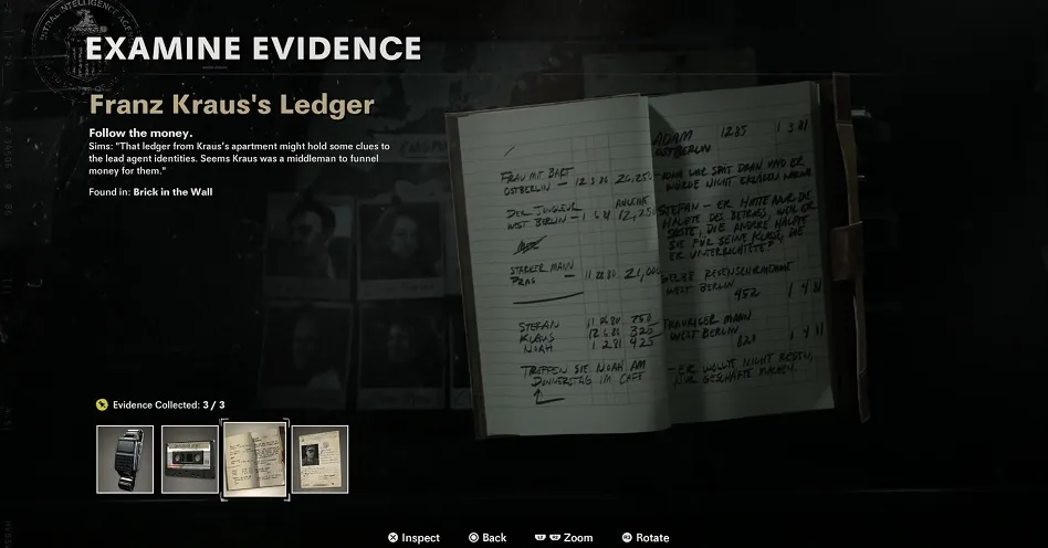 The travel dates for dead drops and payments help illuminate which agents are actually working for the Soviets.