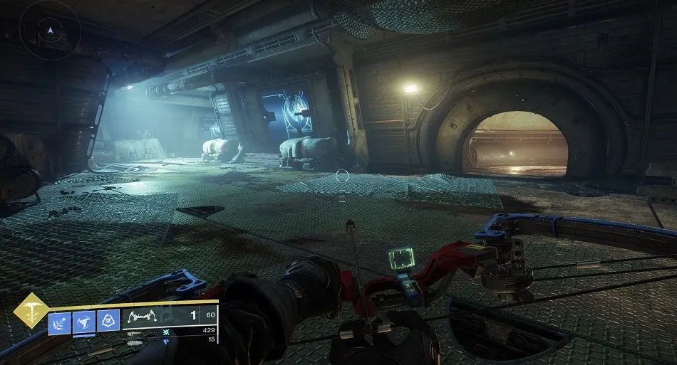 Tome la puerta derecha en esta bifurcación para llegar a Kell's Rising.  A la izquierda está el Hierro del Tecnócrata.