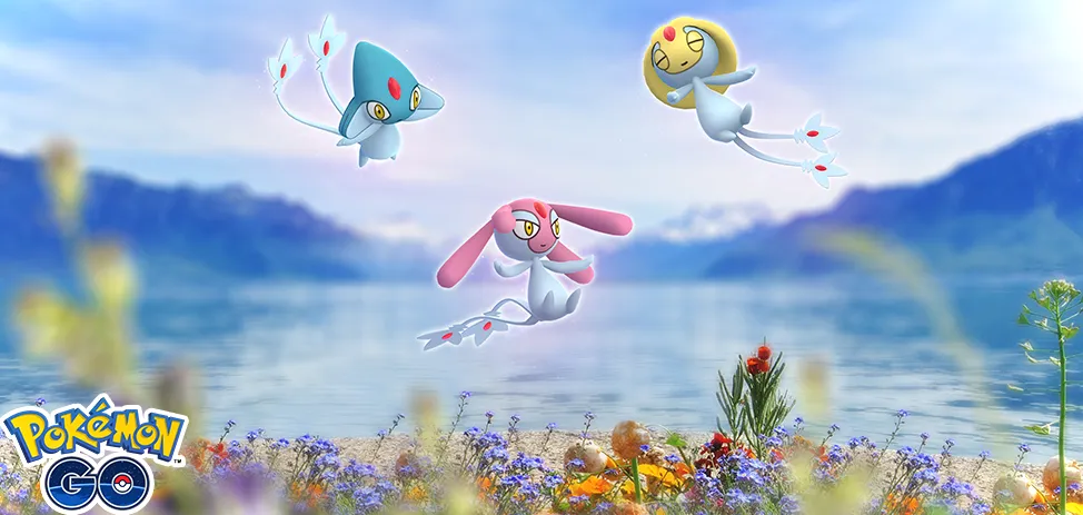 Azelf, Mesprit y Uxie