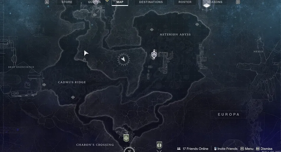 Lucha a lo largo del Sector Perdido Perdido para llegar a este exo muerto.