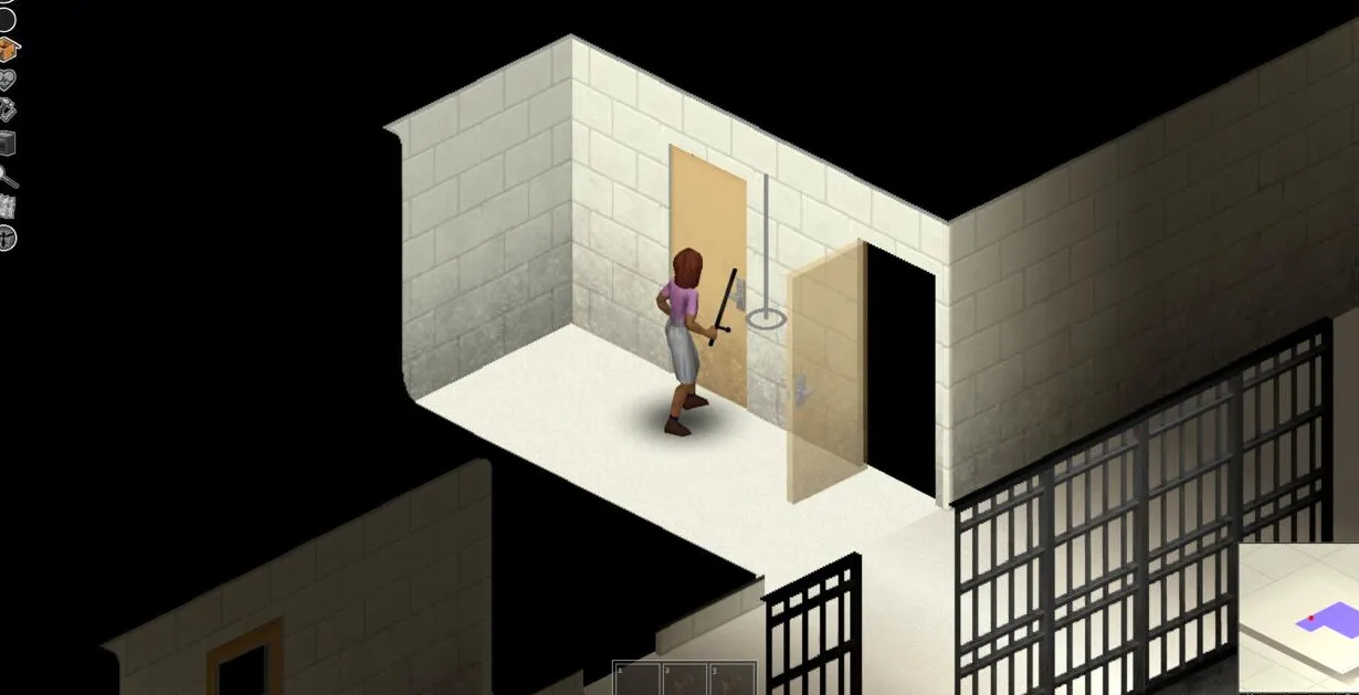 Cualquier cosa puede estar al otro lado de una puerta, así que prepárate.