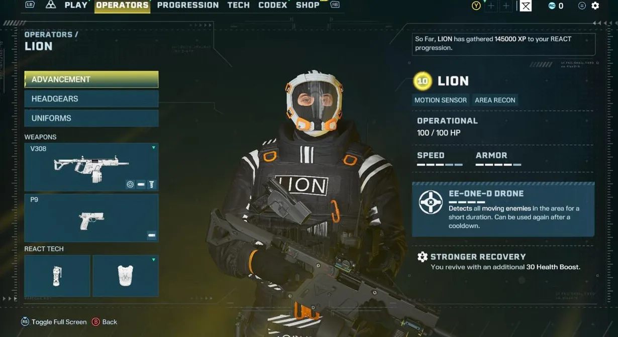Lion obtiene el voto de este escritor como mejor operador general.