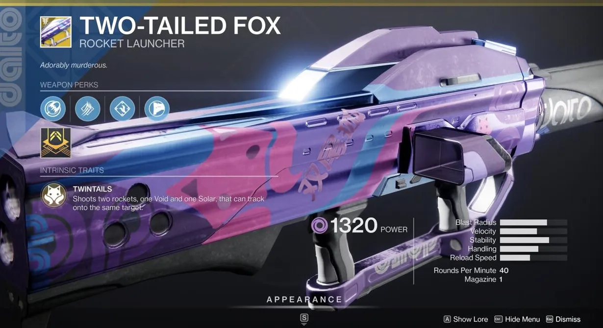 Two-Tailed Fox es excelente para destruir muchos enemigos pequeños o golpear a campeones y jefes para suprimirlos y dañarlos con el tiempo.