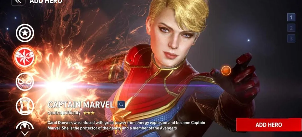 Carol Danvers, Capitana Marvel.