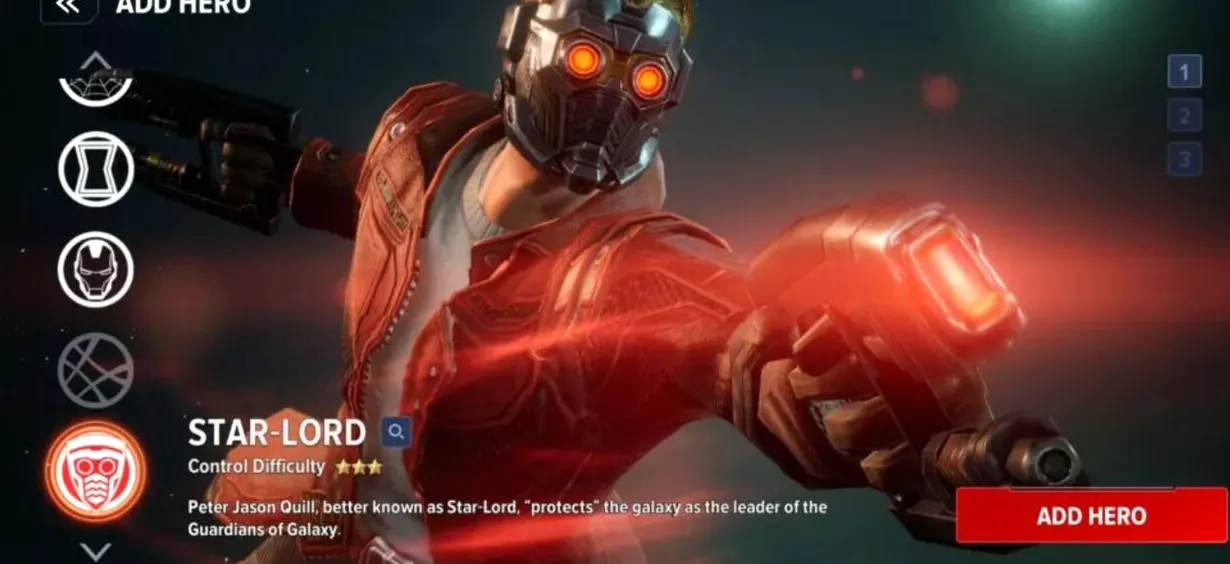 Peter Quill, también conocido como Star-Lord, el líder de los Guardianes de la Galaxia.