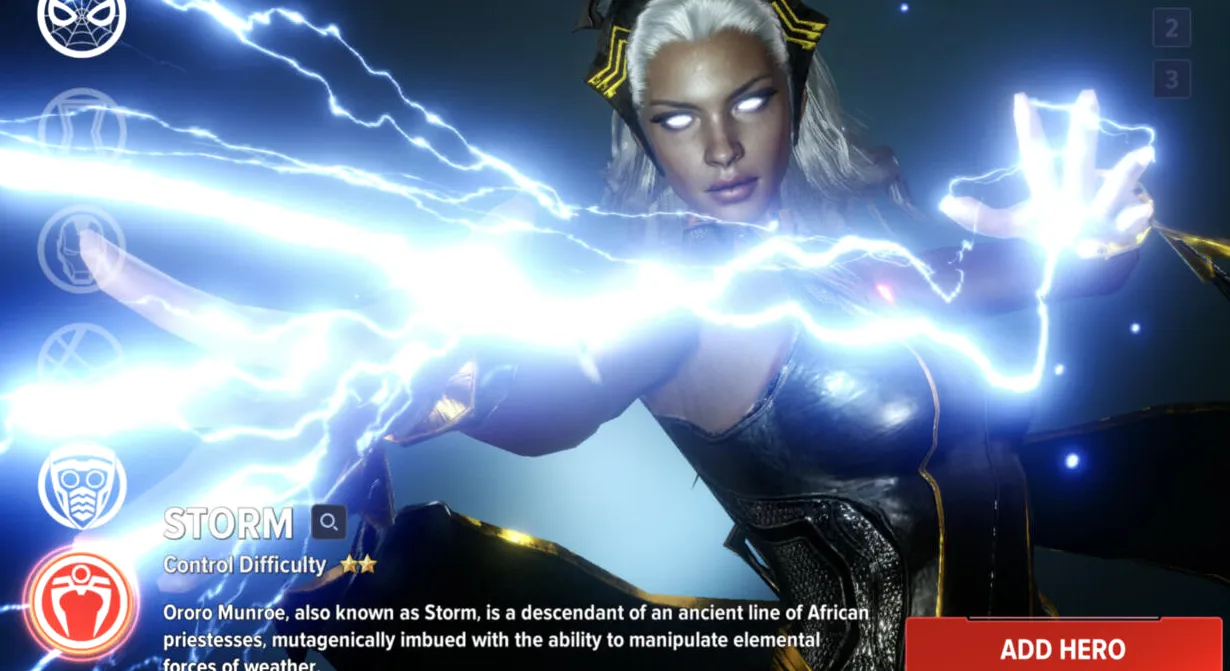Uroro Monroe, el mutante conocido como Storm.