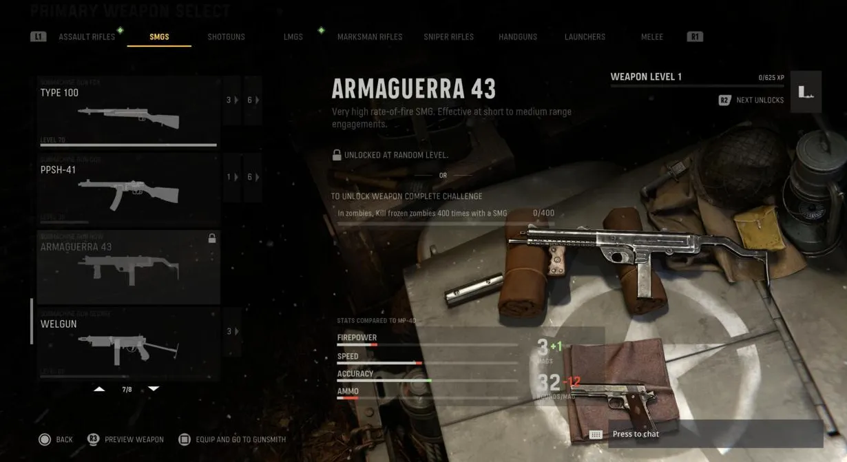 Armaguerra 43 Desafío Zombis