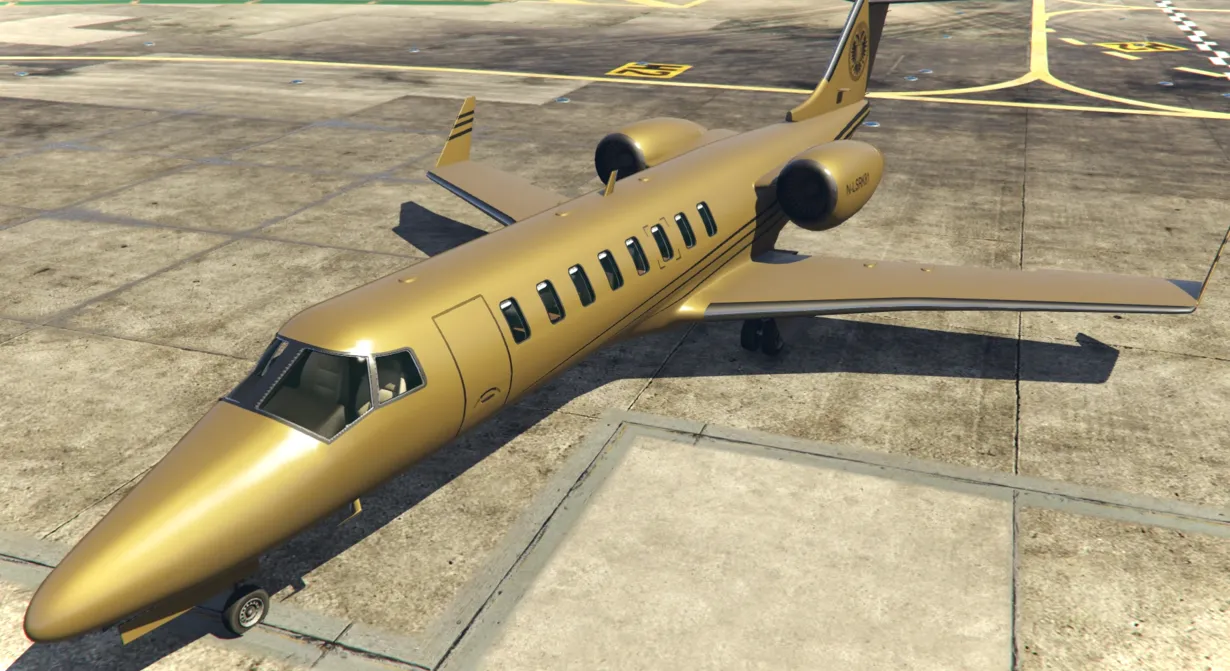 El avión Luxor Deluxe