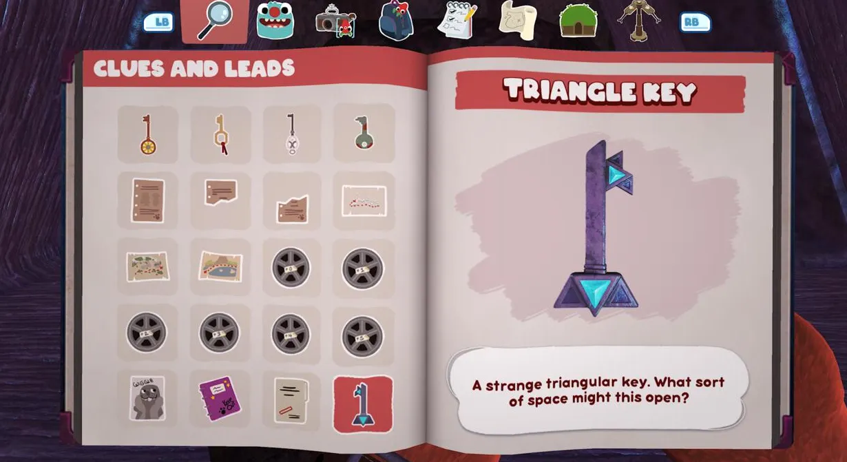 La clave del triangulo.