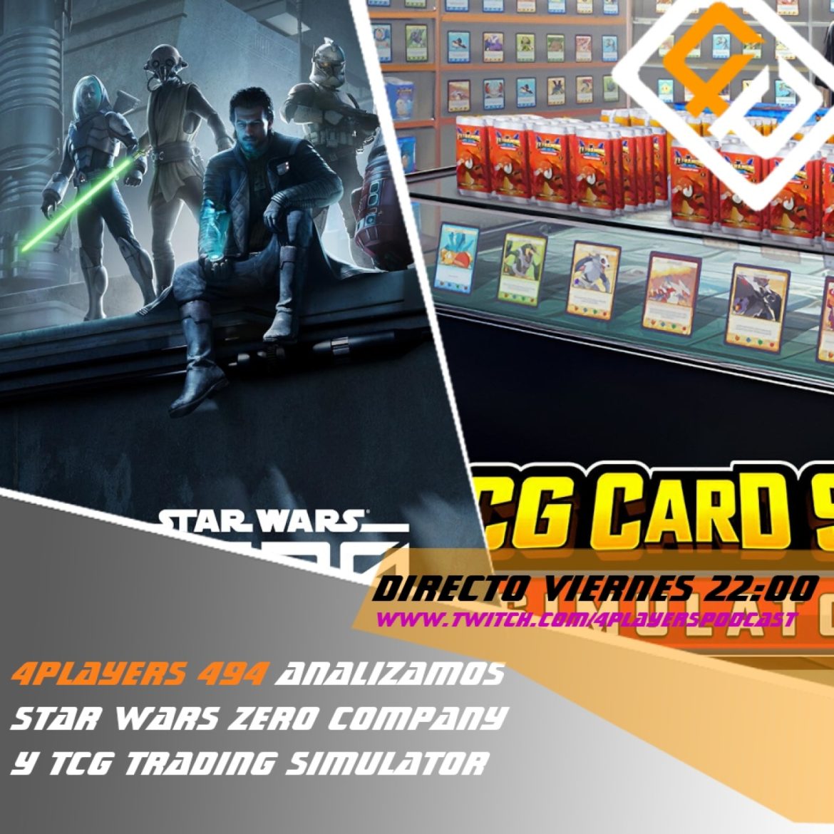 4players 494 analizamos star wars zero company y tcg trading simulator